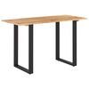 vidaXL Eettafel 118x58x76 cm massief acaciahout
