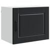 vidaXL Wandkast PORTO Zwart 50 x 31 x 40 cm Bewerkt hout