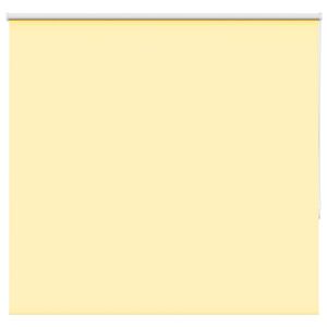vidaXL Rolgordijn verduisterend 150x130 cm stofbreedte 146,6 cm geel