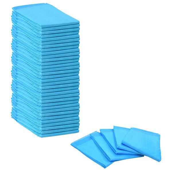 vidaXL Trainingspad voor Huisdieren 300 pcs Blauw en Wit 120 x 80 cm