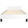 vidaXL Bedframe met hoofdeinde zonder matras 80x200 cm wit