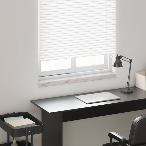 vidaXL Raamsokkel Marmer Tekst -enure 80 x 10 x 4,5 cm PVC