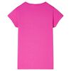 Kindershirt 104 donkerroze