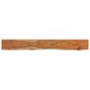 vidaXL Wandschap rechthoekig natuurlijke rand 180x20x2,5 cm acaciahout