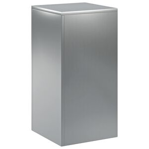 vidaXL Plantenstandaard zilver 30 x 30 x 60 cm Staal