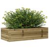 vidaXL Plantenbak 90x40x23 cm ge&iuml;mpregneerd grenenhout