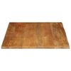 vidaXL Tafelblad met natuurlijke rand 100x80x3,8 cm massief mangohout