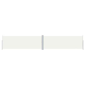 vidaXL Windscherm uittrekbaar 180x1000 cm zwart