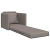 vidaXL Slaapbank Taupe 74 x 77 x 81 cm Stof