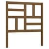 vidaXL Hoofdbord 81x4x104 cm massief grenenhout honingbruin