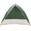 vidaXL Camping Tent met dak met opslag Groen 320 x 275 x 190 cm taft
