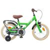 vidaXL Kinderfiets 12 Inch voor 2-4 jaar oud Groen