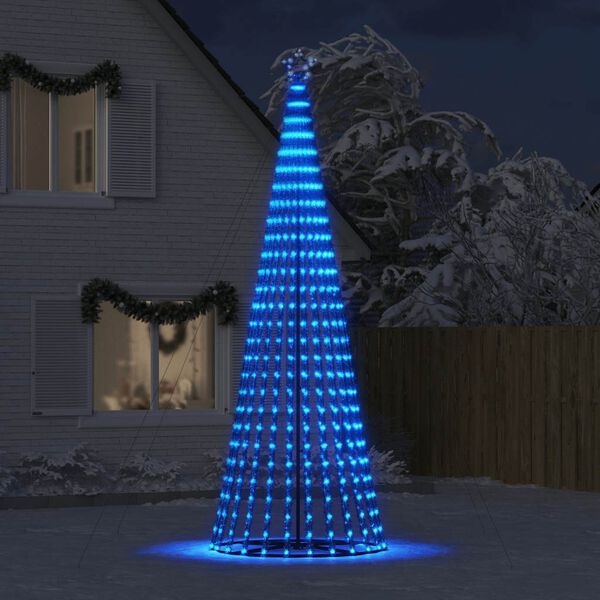vidaXL LED-kerstboom 1028 LEDs 403 cm blauw