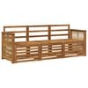 vidaXL Sofa-Sets 3 st Massief Acaciahout