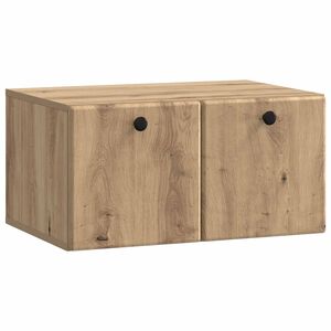 vidaXL Wandbeugel TV-kast 59,5 x 41 x 30 cm Artisanaal eiken