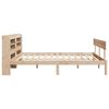 vidaXL Bedframe zonder matras massief grenenhout 140x190 cm