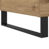 vidaXL Salontafel 60x44,5x45 cm bewerkt hout artisanaal eikenkleurig