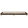 vidaXL Bedframe zonder matras hout gerookt eikenkleurig 90x200 cm