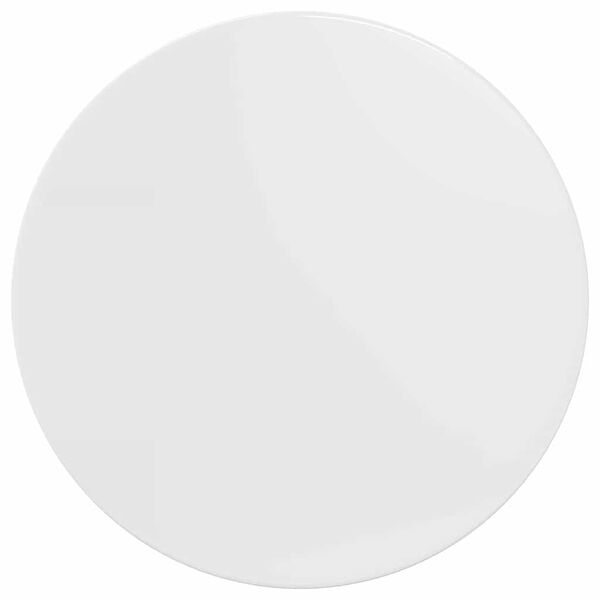 vidaXL Tafelblad Hoogglans wit 70 x 70 x 1,5 cm Bewerkt hout