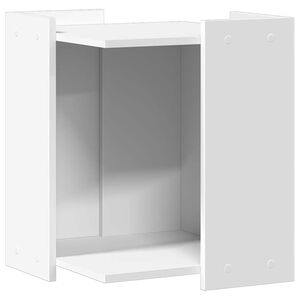 vidaXL Kattenbakkast 42x42x51 cm bewerkt hout wit