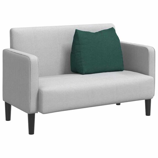 vidaXL Rugkussen Donkergroen 60 x 20 x 50 cm Stof