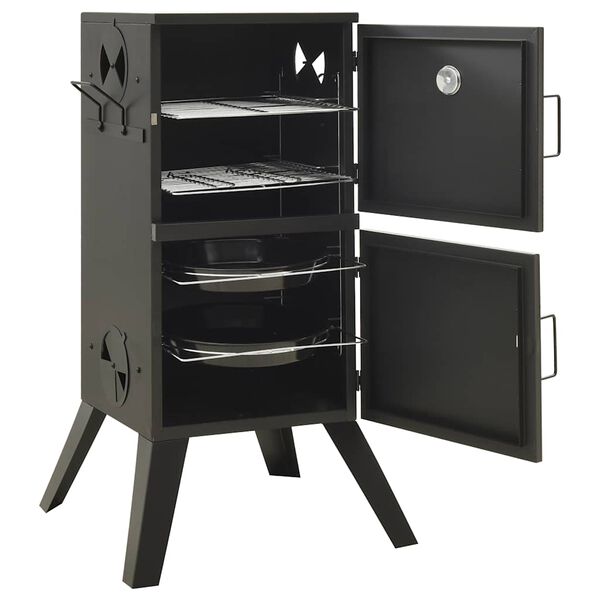 vidaXL Rookoven 55x47,5x100,5 cm staal