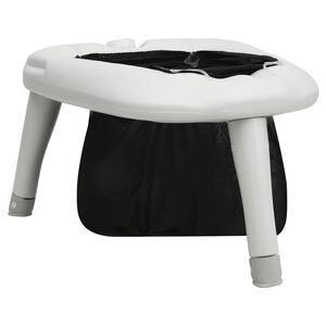 vidaXL Campingtoilet met zakken 200 kg