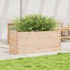 vidaXL Plantenbak 110x40x46 cm massief grenenhout