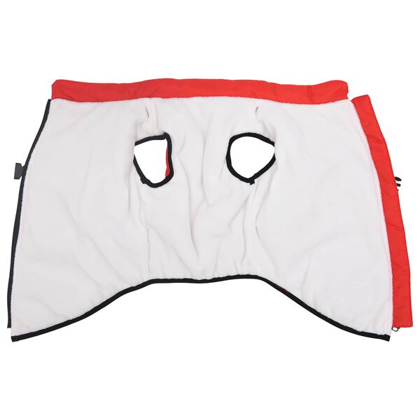 vidaXL Hondenjas Rood L68 Fleece en polyester