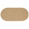 vidaXL Vloerkleed ZIZUR Bruin 200 x 100 cm Polypropyleen