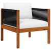 vidaXL Tuinstoelen 2 st massief acaciahout