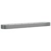 vidaXL Plantenbak 544x100x36 cm gegalvaniseerd staal grijs