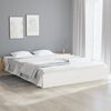 vidaXL Bedframe massief hout wit 180x200 cm