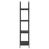 vidaXL Boekenkast Zwart eiken 60 x 30 x 146 cm Bewerkt hout