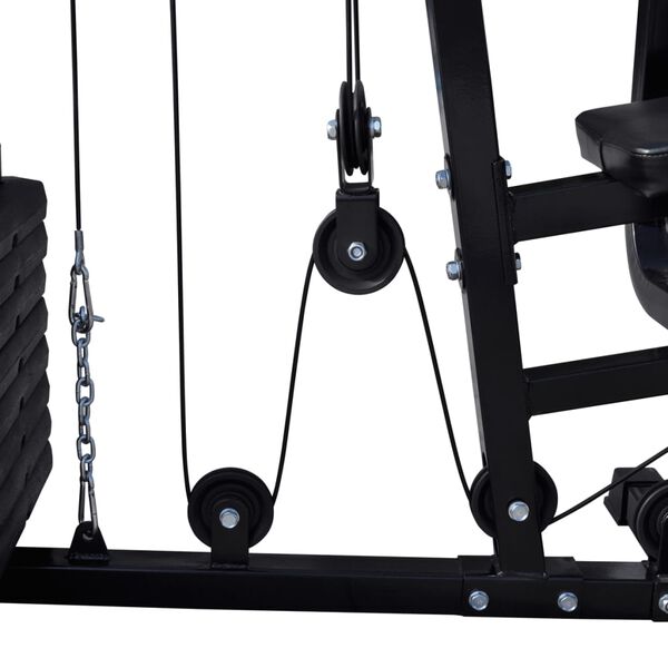 vidaXL Multifunctionele home gym fitnessmachine