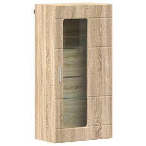 vidaXL Houten Kast Sonoma Eiken 50 x 29 x 100 cm Bewerkt hout