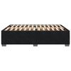 vidaXL Bedframe zonder matras 140x190 cm fluweel zwart