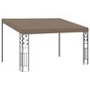 vidaXL Wandprieel 4x3x2,5 m taupe
