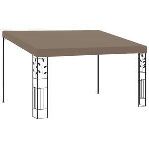 vidaXL Wandprieel 4x3x2,5 m taupe