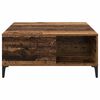 vidaXL Salontafel Oud Hout 80 x 80 x 36,5 cm Bewerkt hout
