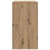 vidaXL Dressoir Artisan Eiken 70 x 41 x 75 cm Bewerkt hout
