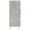 vidaXL Dressoir 69,5x34x90 cm bewerkt hout betongrijs