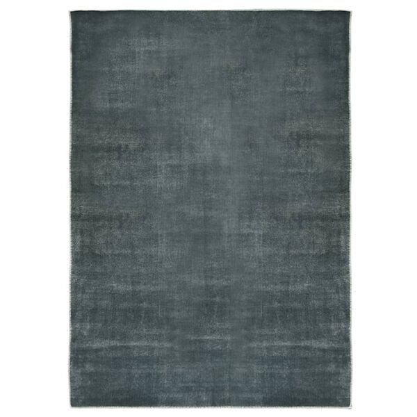 vidaXL Vloerkleed wasbaar opvouwbaar 160x230 cm polyester grijs