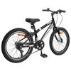 vidaXL Mountainbike 20 Inch 6-Speed voor 5-8 jaar oud Zwart