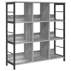 vidaXL Boekenkast 9-laags 102 x 32 x 104,5 cm Bewerkt hout