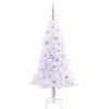 vidaXL Kunstkerstboom met 150 LED Wit 150 cm PVC en Staal