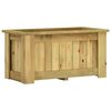 vidaXL Plantenbak verhoogd 100x50x50 cm ge&iuml;mpregneerd grenenhout