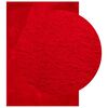 vidaXL Vloerkleed HUARTE laagpolig zacht wasbaar 120x170 cm rood