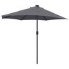 vidaXL Tuinparasol Antraciet 294 x 150 x 224 cm Polyester en staal