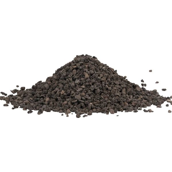 vidaXL Basaltgrind 10 kg 5-8 mm zwart